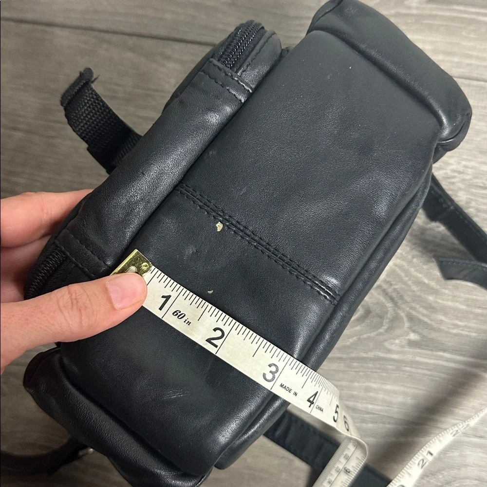 Leather Crossbody Camera Bag